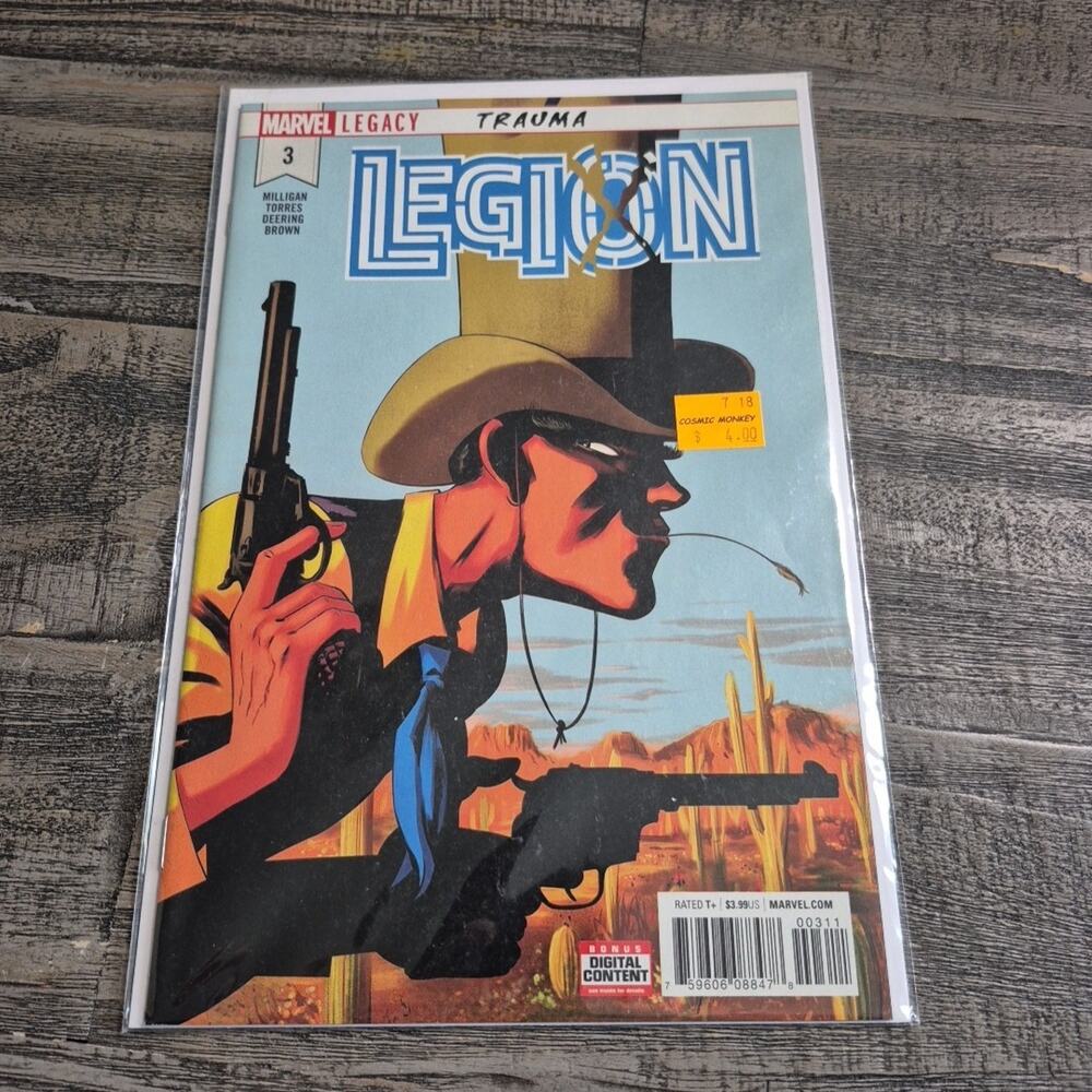 Legion #3 Marvel Legacy Comic Book Trauma Part Three 2018